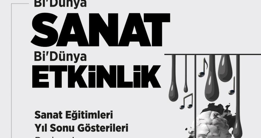Ataşehir Belediyesi’nin "Sanat Eğitimini Mahallenize Getiriyoruz" projesi kapsamında eğitim alan