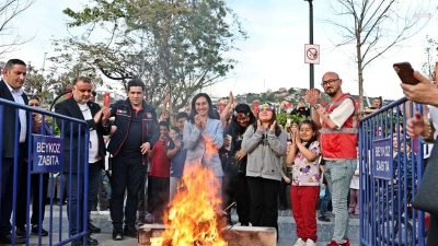 Baharın habercisi Hıdırellez, Beykoz sahilinde, düzenlenen şenlikle kutlandı. Hıdırellez coşkusunu