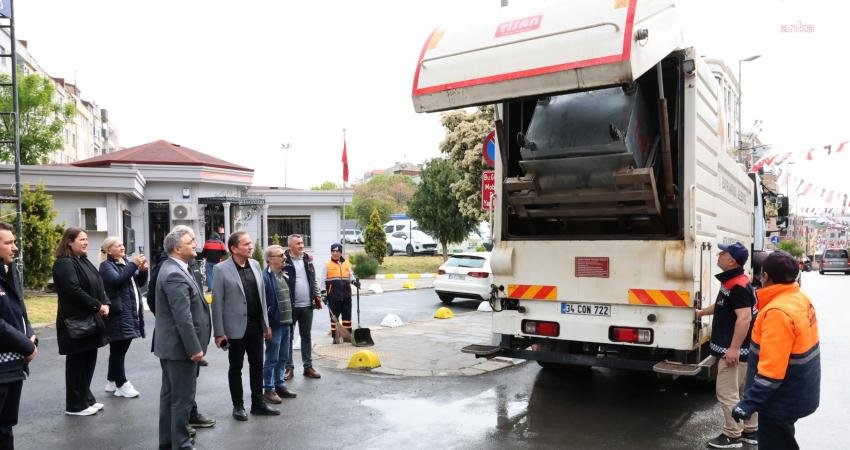 Bayrampaşa Belediyesi, ilçe genelinde yürüttüğü rutin temizlik çalışmalarının yanı sıra