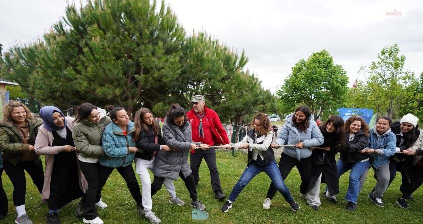 Beylikdüzü Belediyesi’nin Anneler Günü’ne özel düzenlediği “Anne-Çocuk Kampı” bu yıl