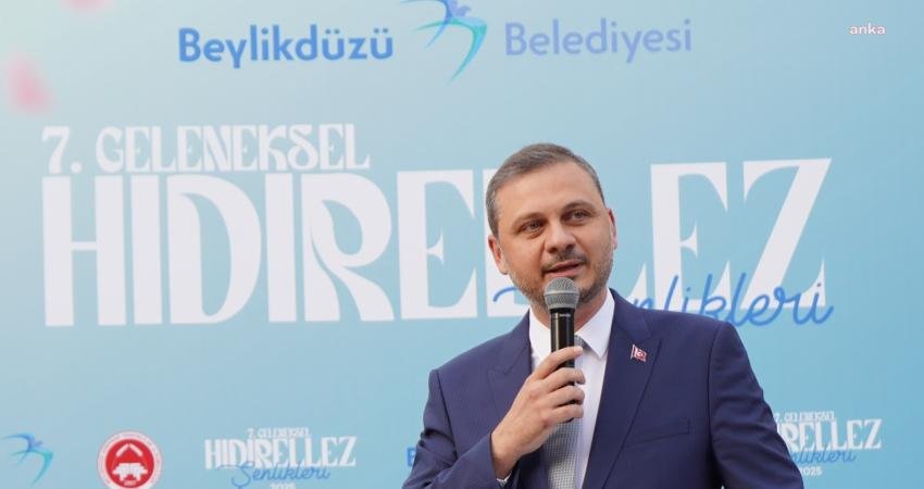 Baharın müjdecisi olarak kabul edilen Hıdırellez, Beylikdüzü’nde 7’inci Geleneksel Hıdırellez Şenliği