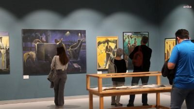 Çankaya Belediyesi, Cihat Aral’ın "Pencereden Gelen Soğuk, Maviydi" sergisini sanatseverlerle