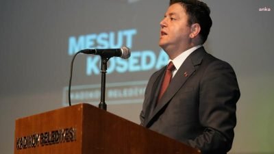 Kadıköy Belediye Başkanı Mesut Kösedağ, "Halkın oylarıyla seçilmiş, İstanbul’a hizmet aşkıyla