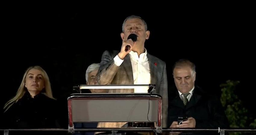 CHP Genel Başkanı Özgür Özel: " Bir büyük imza kampanyasını