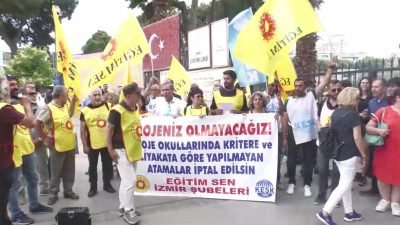 Eğitim Sen İzmir Şubeleri, Proje okullarında yapılan liyakatsiz atamalara tepki
