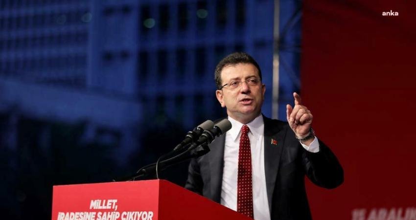 Marmara (Silivri) Cezaevi'nde tutuklu bulunan CHP'nin Cumhurbaşkanı Adayı Ekrem İmamoğlu,