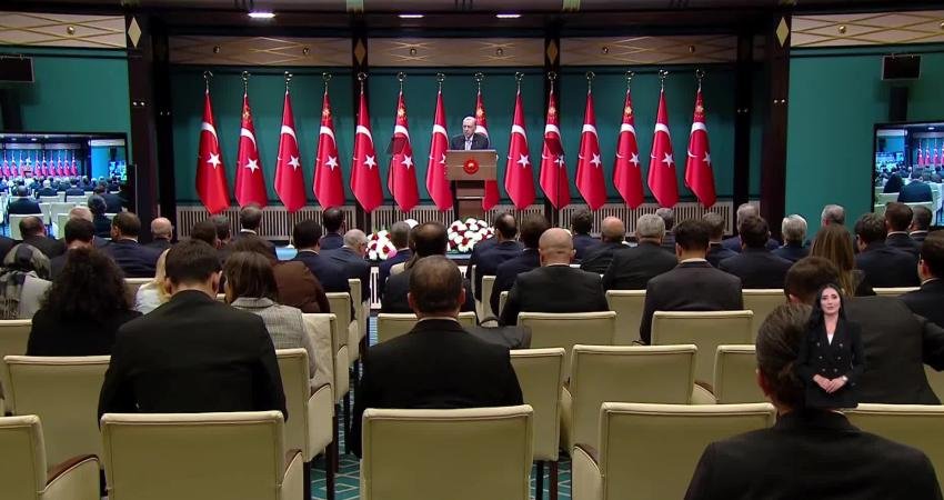 Cumhurbaşkanı Recep Tayyip Erdoğan, PKK'nın fesih kararına ilişkin, "Alınan kararı,