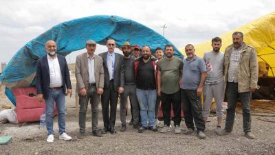 Etimesgut Belediyesi tarafından Ayyıldız Mahallesi’nde kurulan Ayyıldız Kurban Pazarı, yer
