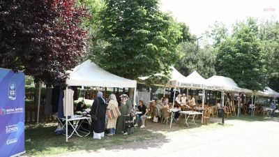 Eyüpsultan Belediyesi, kadın emeğini görünür kılmak amacıyla Yeşilpınar’da renkli bir