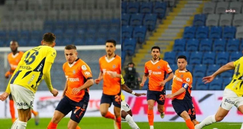 Trendyol Süper Lig'in 35. haftasında deplasmanda Başakşehir ile karşılaşan Fenerbahçe
