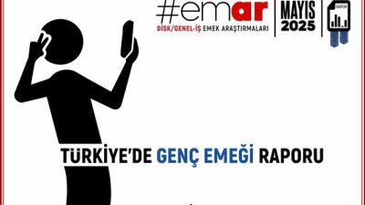 DİSK'e bağlı Genel-İş Sendikası, ''Türkiye'de Genç Emeği Raporu''nu açıkladı. 15-24