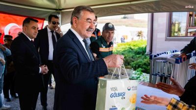 Gölbaşı Belediyesi Park ve Bahçeler Müdürlüğü serasında ata tohumundan yetiştirilen