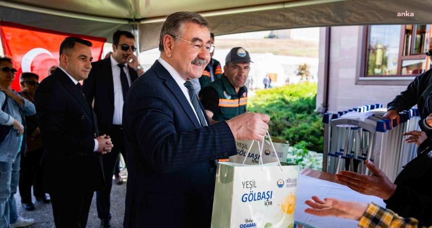 Gölbaşı Belediyesi Park ve Bahçeler Müdürlüğü serasında ata tohumundan yetiştirilen