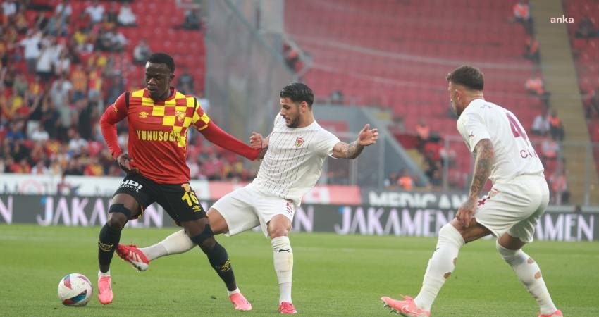 Süper Lig’in 35'inci haftasında Göztepe, Hatayspor ile 1-1 berabere kaldı.