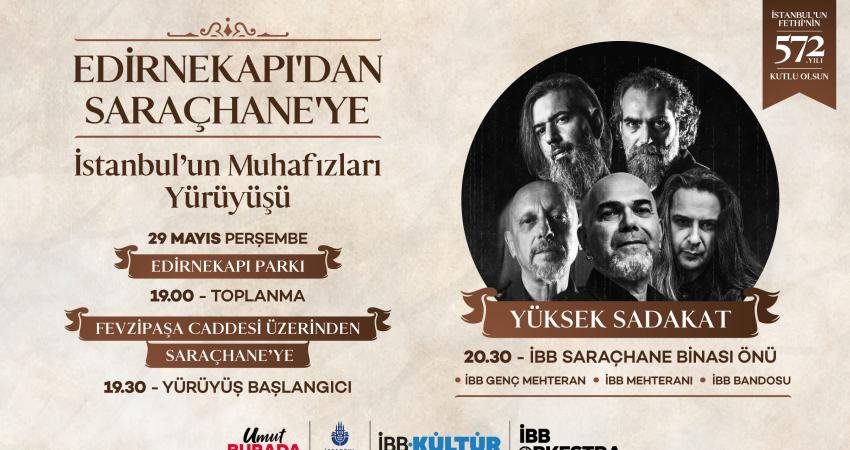 İstanbul'un fethinin 572. yıl dönümü bu yıl da çeşitli etkinliklerle