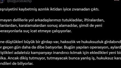 CHP İstanbul İl Başkanı Özgür Çelik, aralarında İstanbul Büyükşehir Belediyesi