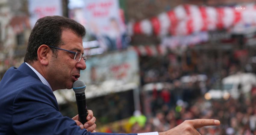 CHP'nin Cumhurbaşkanı adayı Ekrem İmamoğlu, Cumhurbaşkanı Recep Tayyip Erdoğan'ın "telef"