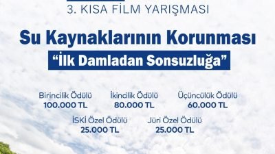 İstanbul Su ve Kanalizasyon İdaresi (İSKİ) tarafından bu yıl üçüncüsü