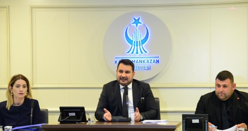 Kahramankazan Belediye Başkanı Çırpanoğlu: “İstirhamım yalan dolan siyasetinin artık Kahramankazan’da ortadan kalkmasıdır” Kahramankazan Belediyesi Mayıs ayı olağan Meclis toplantısında konuşan Belediye Başkanı