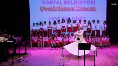 Kartal Belediyesi Çocuk Korosu, Kültür ve Sosyal İşler Müdürlüğü’nün mayıs