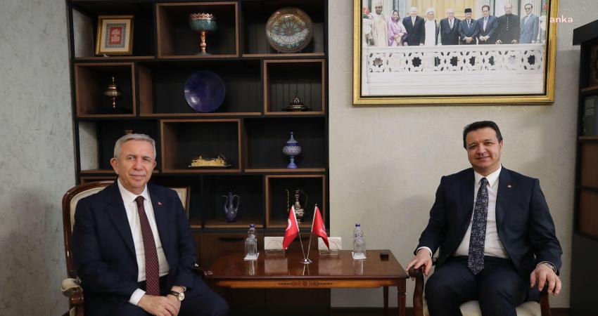 Mansur Yavaş, Saadet Partisi Genel Başkanı Arıkan’ı ziyaret etti Ankara Büyükşehir Belediye (ABB) Başkanı Mansur Yavaş, Saadet Partisi Genel