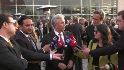 Ankara Büyükşehir Belediye Başkanı Mansur Yavaş, CHP’nin Cumhurbaşkanı Adayı Ekrem İmamoğlu’nun