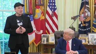 Teknoloji milyarderi Elon Musk’ın hükümetteki görevinin sonu nedeniyle ABD Başkanı Donald