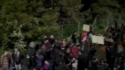 Boğaziçi Üniversitesi’nde dün gerçekleştirilen bir etkinliğe katılan ve 6 yaşındaki