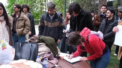 Anadolu Üniversitesi Hukuk Fakültesi önünde bulunan alan ve kafe işletmesinin