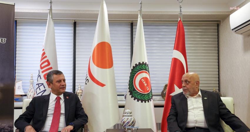CHP Genel Başkanı Özgür Özel, HAK-İŞ Başkanı Mahmut Arslan’ı arayarak,