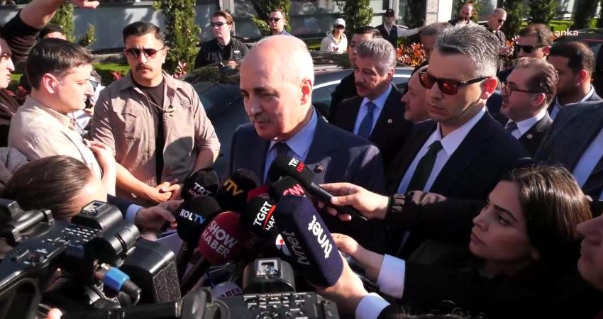 TBMM Başkanı Numan Kurtulmuş, hayatını kaybeden TBMM Başkanvekili ve DEM