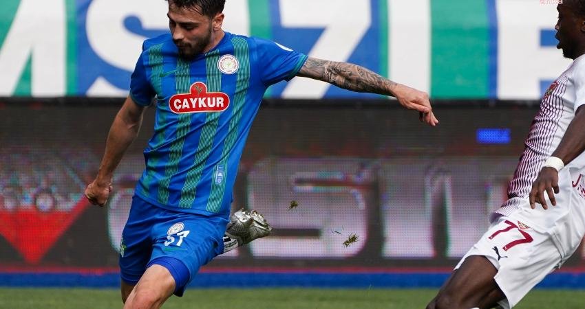 Süper Lig sezonunu son haftasında Rizespor sahasında Hatayspor’u 5-2 mağlup