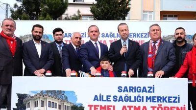 Sancaktepe Sarıgazi Mahallesi'ne inşa edilecek Aile Sağlığı Merkezi'nin temeli, törenle