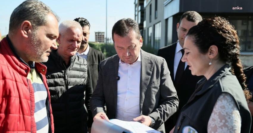 Silivri Belediye Başkanı Bora Balcıoğlu, Yeni Mahalle’de devam eden altyapı