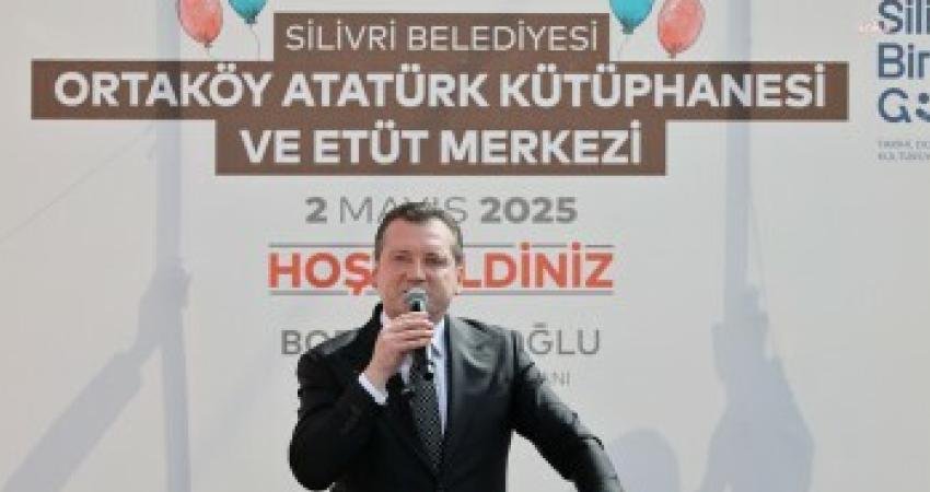 Silivri Belediyesi tarafından Ortaköy Mahallesi’nde hayata geçirilen Atatürk Kütüphanesi ve