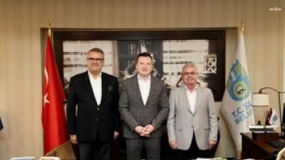 Silivri Belediye Başkanı Bora Balcıoğlu, İstanbul Büyükşehir Belediyesi (İBB) heyetiyle