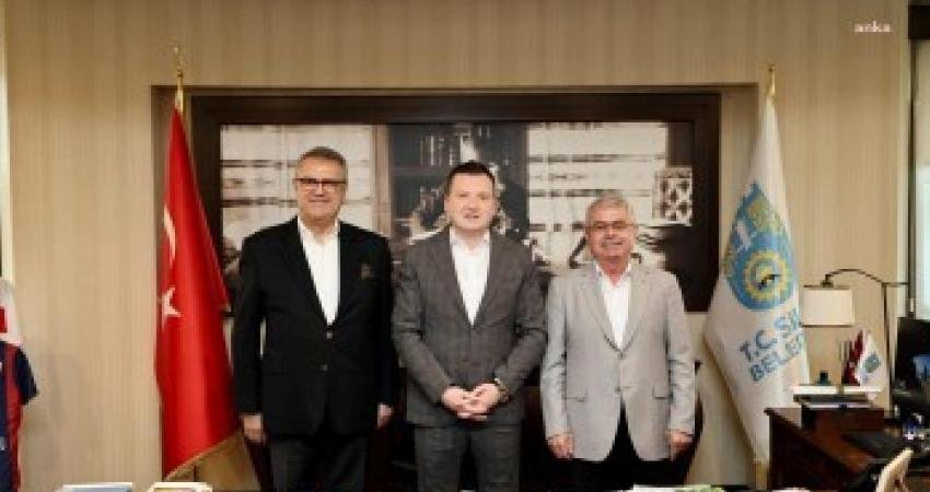 Silivri Belediye Başkanı Bora Balcıoğlu, İstanbul Büyükşehir Belediyesi (İBB) heyetiyle