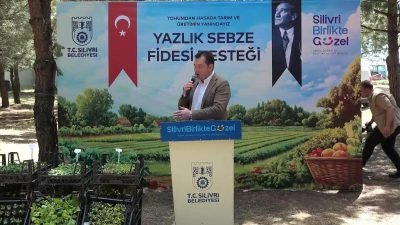 Silivri Belediye Başkanı Bora Balcıoğlu, Mahalle Evleri’ndeki kadınlarla Tarımsal Hizmetler
