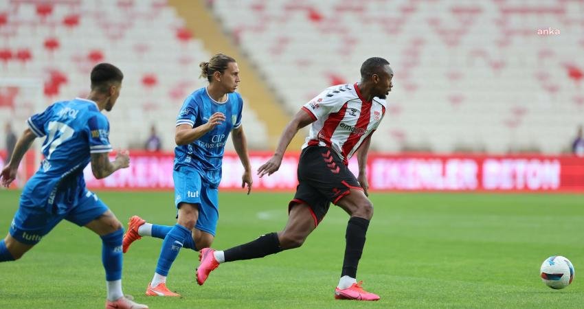 Süper Lig’in 35'inci haftasında Sivasspor karşılaştığı Bodrumspor ile 0-0 berabere