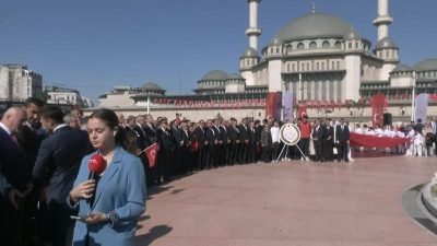 19 Mayıs Atatürk’ü Anma, Gençlik ve Spor Bayramı dolayısıyla Taksim