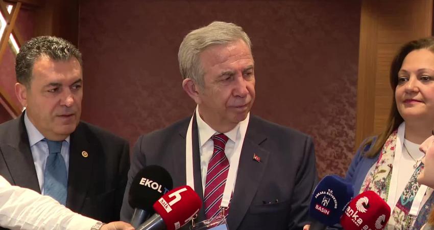 Ankara Büyükşehir Belediye Başkanı Mansur Yavaş, Türkiye Belediyeler Birliği Meclis