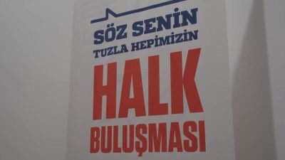 Tuzla Belediye Başkanı Eren Ali Bingöl, ‘Söz Senin, Tuzla Hepimizin’