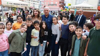 Mamak Belediye Başkanı Veli Gündüz Şahin, Nedim İnal İlkokulu’nun yılsonu