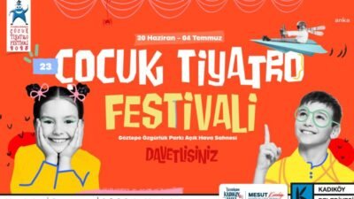 Kadıköy Belediyesi’nin 23 yıldır düzenlediği “Çocuk Tiyatro Festivali” 20 Haziran’da