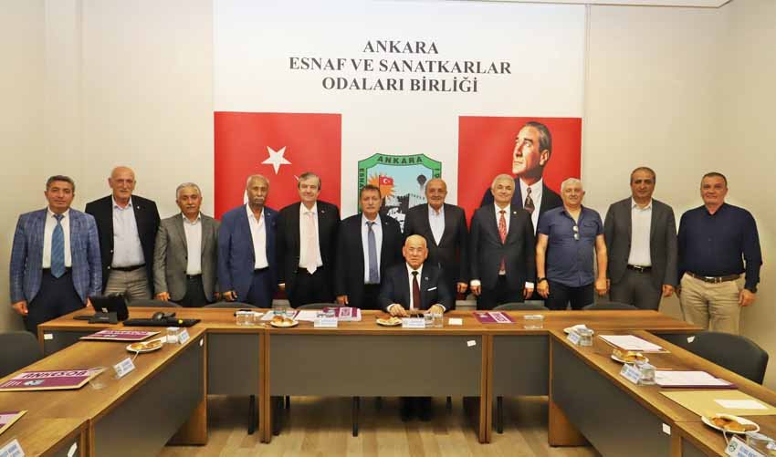 Ankara Esnaf ve Sanatkarlar Odaları Birliği (ANKESOB) Başkanı ve ANKESOB/Birlik