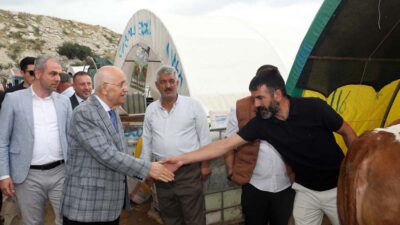 Yenimahalle Belediye Başkanı Fethi Yaşar, Başkan Yardımcısı Ferudun Güngör ile