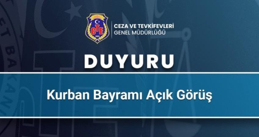 Adalet Bakanı Yılmaz Tunç, Kurban Bayramı’nda kapalı ceza infaz kurumlarında