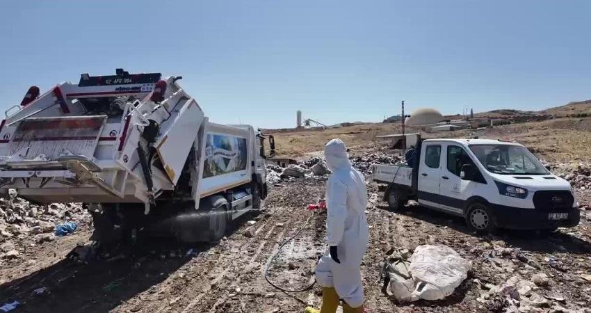 Adıyaman Belediyesi, çevre ve halk sağlığını korumaya yönelik çalışmalarını aralıksız