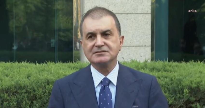 AK Parti Sözcüsü Ömer Çelik, yeni anayasa çalışmalarına ilişkin, "İlk