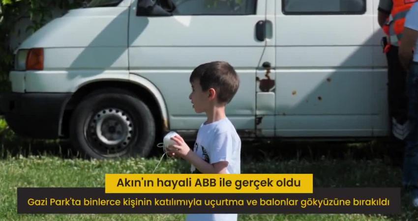 Akın’ın hayali Ankara Büyükşehir Belediyesi’yle gerçek oldu Ankara Büyükşehir Belediyesi (ABB) babasını kaybeden Akın Türk’ün hayaline ortak